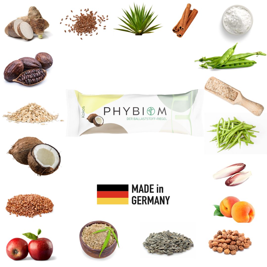 Phybiom - Ballaststoff-Riegel Kokos (9 Stück)
