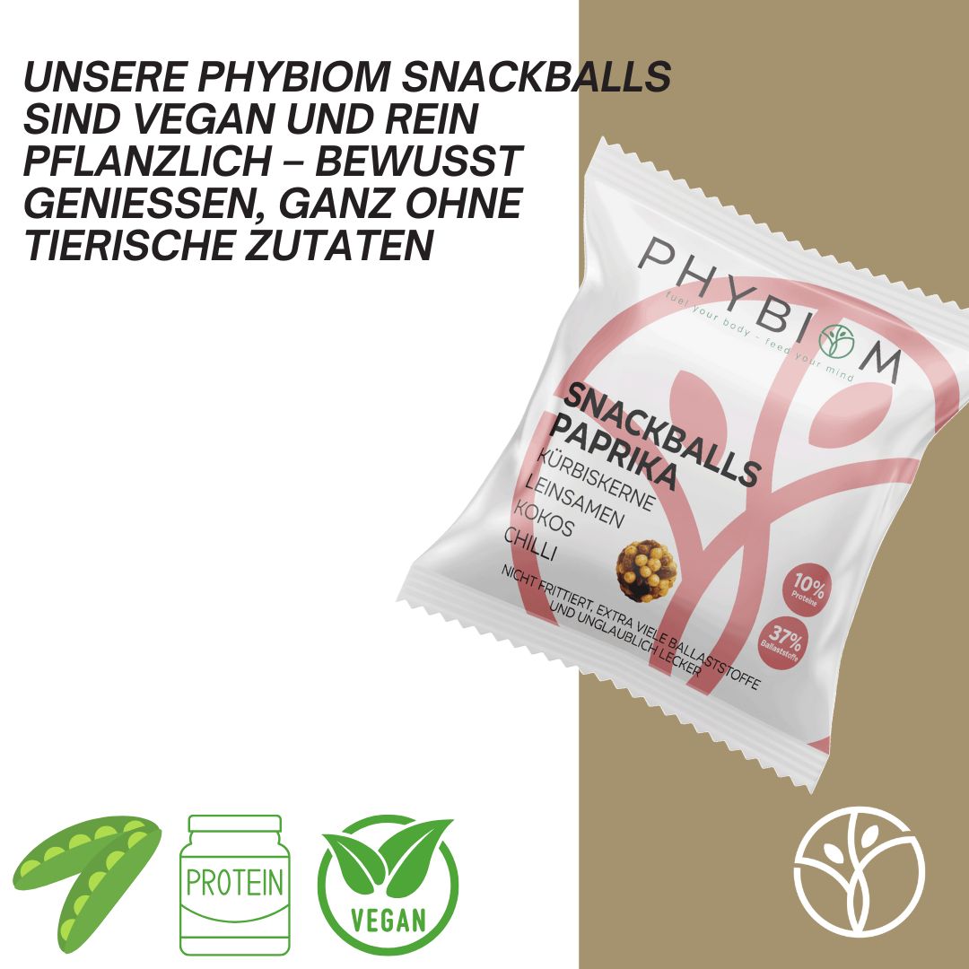 Phybiom - Snackballs Curry (6 Beutel)