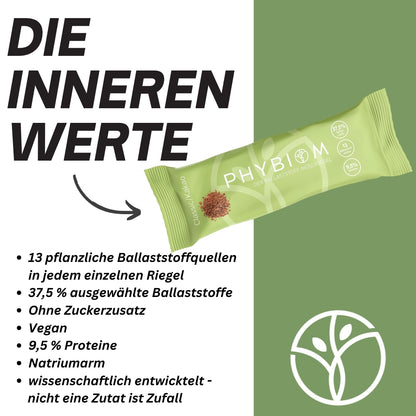 Phybiom - Ballaststoff-Riegel Classic Kakao (10 Stück)