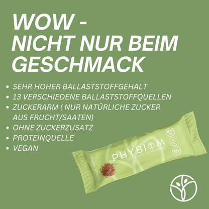 Phybiom - Ballaststoff-Riegel Classic Kakao (10 Stück)