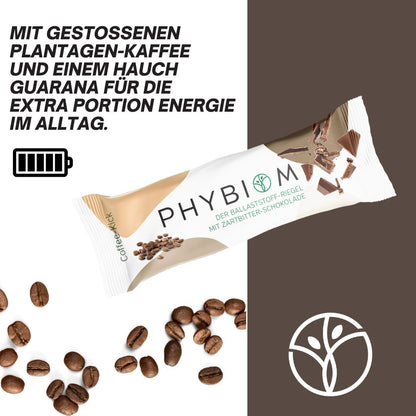 Phybiom - Schoko-Ballaststoff-Riegel Classic-Kakao (8 Stück)