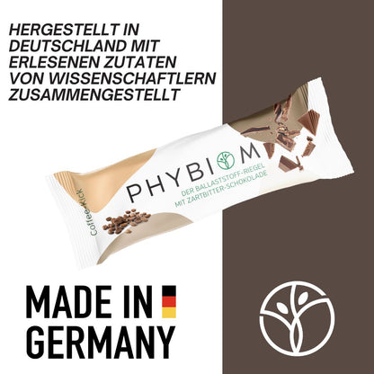 Phybiom - Schoko-Ballaststoff-Riegel Classic-Kakao (8 Stück)